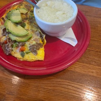 J Christopher's - Alamo omelette - New American Near Me - Savannah, Georgia