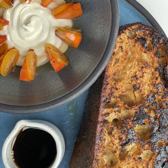 Destroyer - Persimmon French Toast - New American Near Me - Culver City, California Destroyer - Persimmon French Toast - New American Near Me - Culver City, California