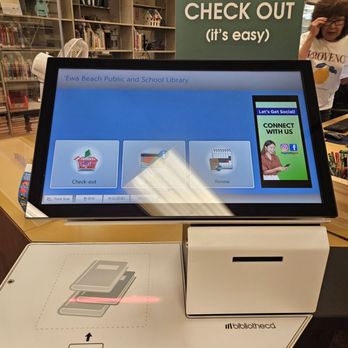 Hawaii State Public Library System - Ewa Beach Library - Self checkout...whaaaat?! - Libraries Near Me - Ewa Beach, Hawaii