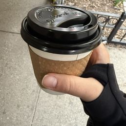 Ube latte