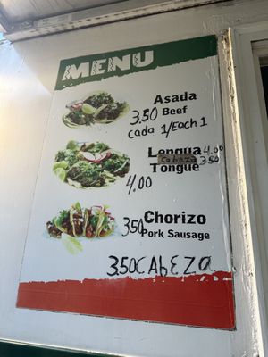 Menu photo 4 Pa' Tacos El Papi Arlington, VA