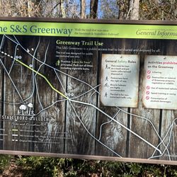 S&S Greenway - Map of correct and planned trail