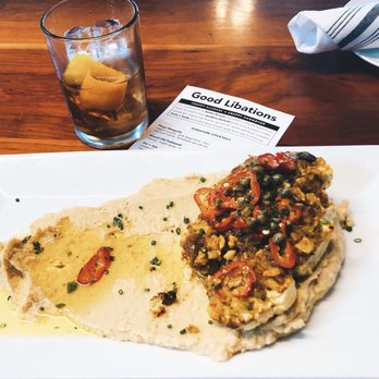 Picnik - Burnet Road - Collar flower steak and mezcal old fashioned - New American Near Me - Austin, Texas