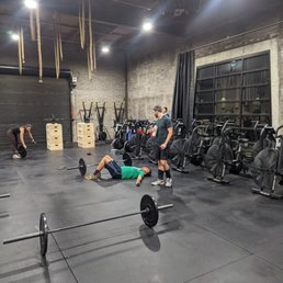 When Coach programs a solid work-out but you used everything you had on that last rep. When Coach programs a solid work-out but you used everything you had on that last rep.