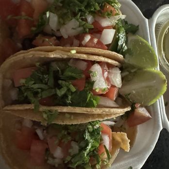 Taqueria La Ventana - Three barbacoa tacos to go with pico de gallo - DELISH! - Mexican Near Me - Dallas, Texas Taqueria La Ventana - Three barbacoa tacos to go with pico de gallo - DELISH! - Mexican Near Me - Dallas, Texas