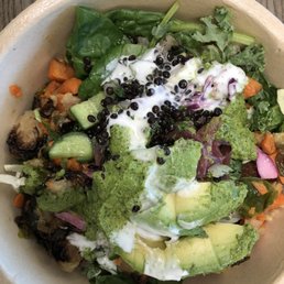 Lentil Avocado Bowl