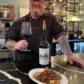 Zest Wine Bistro - Ch f Nick with another dish. - Wine Bars Near Me - Lemon Grove, California