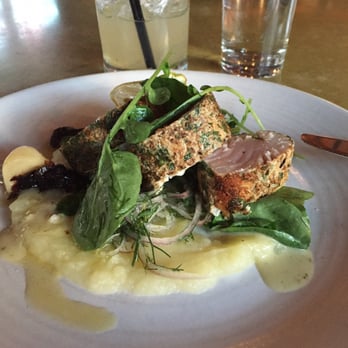 Terra Plata - Seared tuna prepared like the Halibut dish - New American Near Me - Seattle, Washington