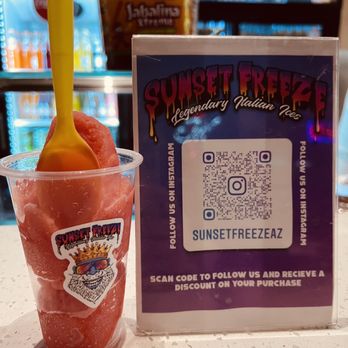 Taco Boy's - Sunset freeze by taco boys Italian ices - Mexican Near Me - Phoenix, Arizona Taco Boy's - Sunset freeze by taco boys Italian ices - Mexican Near Me - Phoenix, Arizona