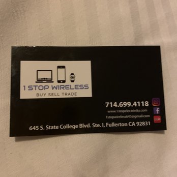 1Stop Wireless Buy Sell Trade - Computers Near Me - Fullerton, California