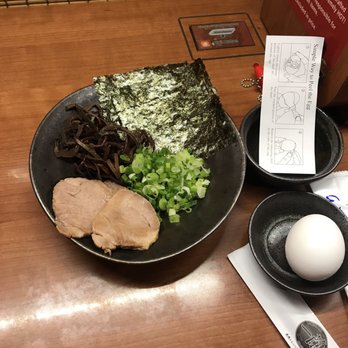 ICHIRAN - Brooklyn - The toppings for the recommended set - Ramen Near Me - Brooklyn, New York