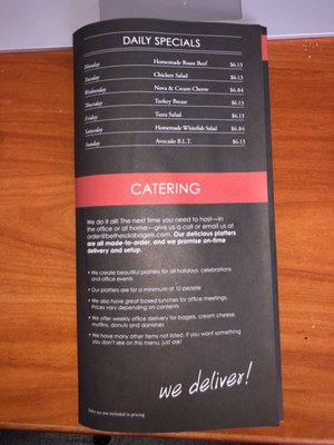 Menu photo 6 Bethesda Bagels Arlington, VA Menu photo 6 Bethesda Bagels Arlington, VA