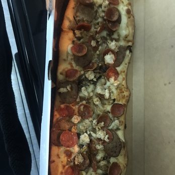 &pizza - Create your own...pepperoni, chicken, Italian sausage with grilled onion and mushrooms. - Pizza Near Me - Richmond, Virginia