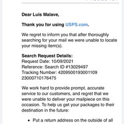 US Post Office - The manager Lost my box this is what I get from the business