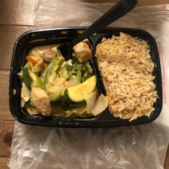 Thai Spice - Supposed to be panang curry with white rice - Thai Near Me - Irvine, California Thai Spice - Supposed to be panang curry with white rice - Thai Near Me - Irvine, California