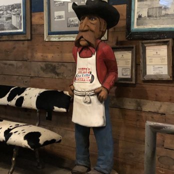 Cooper's Old Time Pit Bar-B-Que - As you exit the dining area. - Barbeque Near Me - Austin, Texas