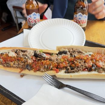 Dino's Cafe - Boston Steak Bomb with Work Hot Sandwiche - Italian Near Me - Boston, Massachusetts Dino's Cafe - Boston Steak Bomb with Work Hot Sandwiche - Italian Near Me - Boston, Massachusetts
