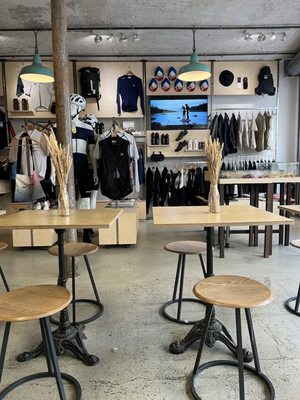 Steel cyclewear & coffee shop by null