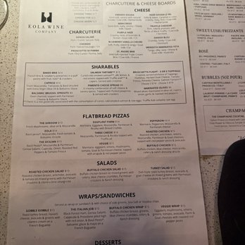 Eola Wine Company - Menu - Wine Bars Near Me - Orlando, Florida Eola Wine Company - Menu - Wine Bars Near Me - Orlando, Florida