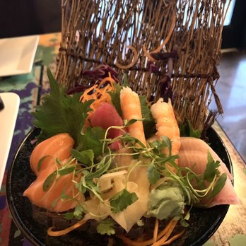 Iza Whiskey & Eats - Sashimi sampler - Sushi Bars Near Me - Carrboro, North Carolina