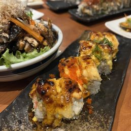 Baked Salmon Roll