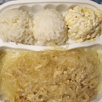 Zippy's Koko Marina - Zippy's chicken long rice, Mac salad and rice. Yes, it's all one color lol. They put green onions on it, but they were removed here. - Diners Near Me - Honolulu, Hawaii Zippy's Koko Marina - Zippy's chicken long rice, Mac salad and rice. Yes, it's all one color lol. They put green onions on it, but they were removed here. - Diners Near Me - Honolulu, Hawaii