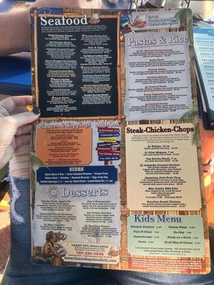 Menu photo 6 Conch Republic Grill North Redington Beach, FL