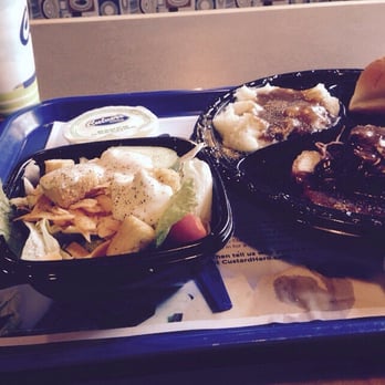 Culver's - Beef pot roast with side salad, potatoes and gravy. - Ice Cream & Frozen Yogurt Near Me - Greenville, South Carolina