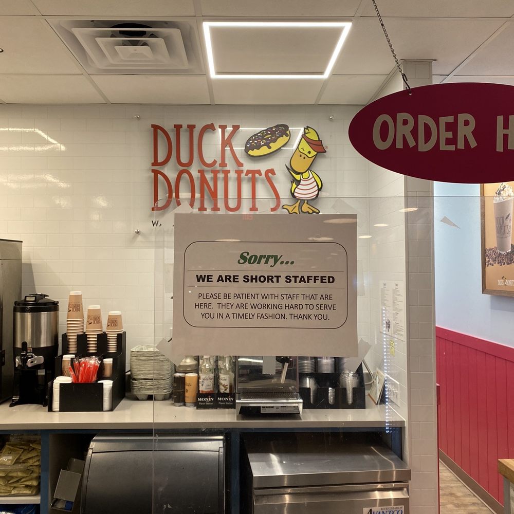 Duck Donuts - However, why can't management give more incentives for people to apply in your store!l - Donuts Near Me - Paramus, New Jersey Duck Donuts - However, why can't management give more incentives for people to apply in your store!l - Donuts Near Me - Paramus, New Jersey