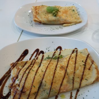 407 Cafe - Capresa, avocado chicken crepes....gotta try this savory one for breakfast. Brought hubby and he likes traditional american breakfast - Cafes Near Me - Orlando, Florida 407 Cafe - Capresa, avocado chicken crepes....gotta try this savory one for breakfast. Brought hubby and he likes traditional american breakfast - Cafes Near Me - Orlando, Florida