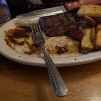 Texas Roadhouse - Medium steak with fries. - Steakhouses Near Me - Tucson, Arizona Texas Roadhouse - Medium steak with fries. - Steakhouses Near Me - Tucson, Arizona