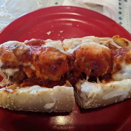 Meatball sandwich Meatball sandwich