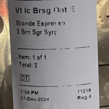 Starbucks - Normal drink, didn't request light ice - Coffee & Tea Near Me - Fort Mohave, Arizona Starbucks - Normal drink, didn't request light ice - Coffee & Tea Near Me - Fort Mohave, Arizona
