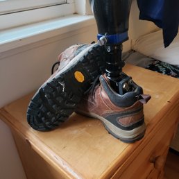 resoled my redwings and fixed stitching that redwing here refused to fix correctly