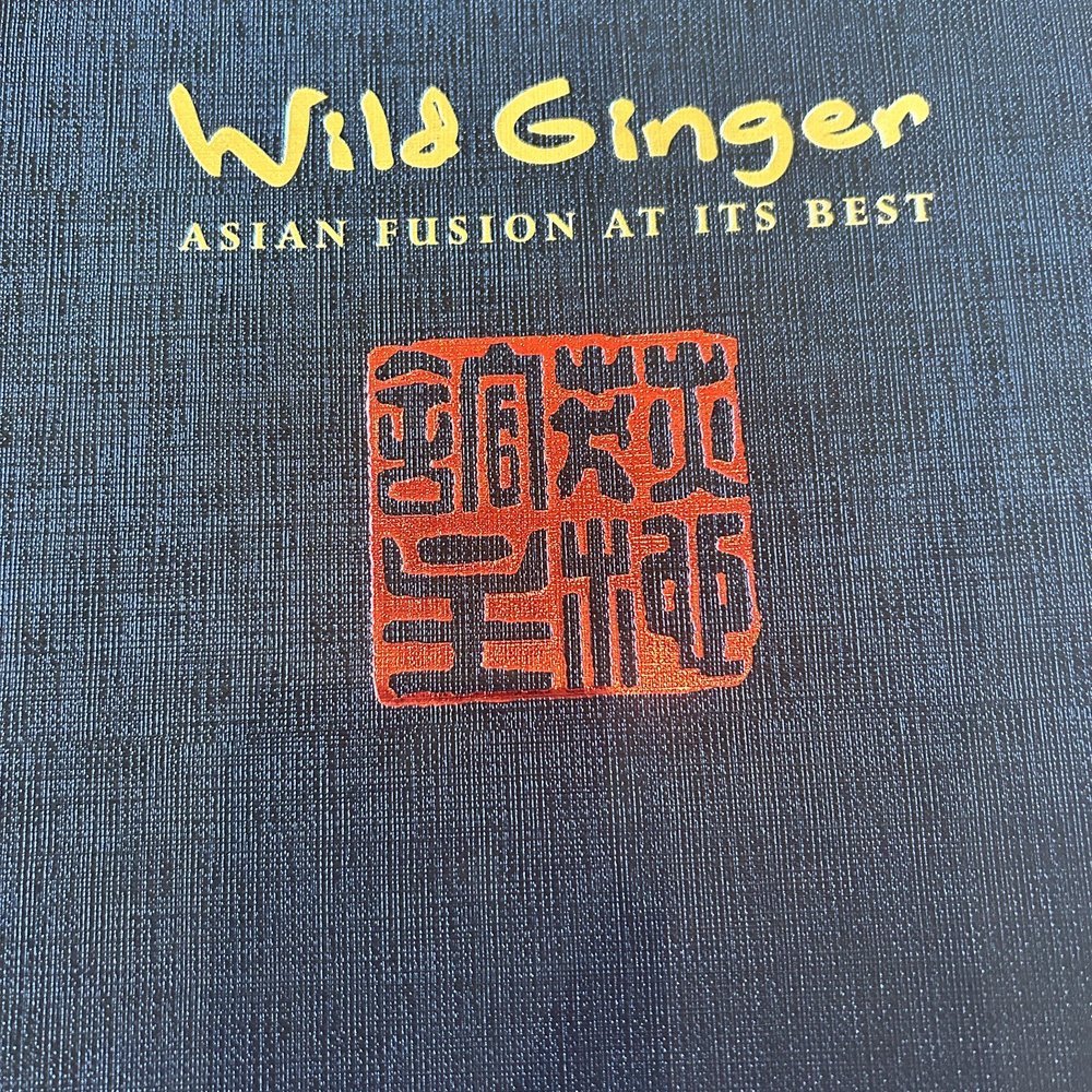 Wild Ginger - Menu cover - Chinese Near Me - Rockville Centre, New York