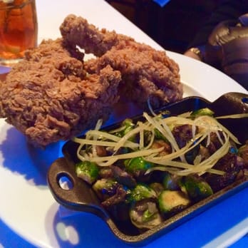 Table & Main - Fried chicken and Brussel sprouts. - Southern Near Me - Roswell, Georgia Table & Main - Fried chicken and Brussel sprouts. - Southern Near Me - Roswell, Georgia
