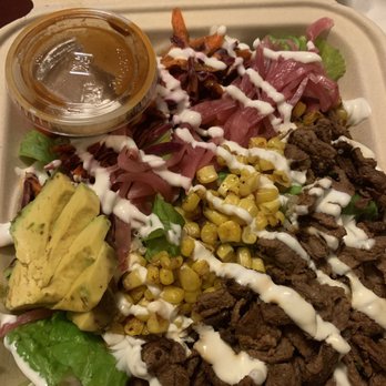 Shaka Tacoz - Steak Salad! So yum. - Mexican Near Me - Captain Cook, Hawaii