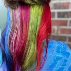 The Hair Chair - Vivid colors underneath part 2