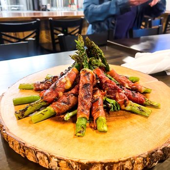 Norse Brewing Company - Prosciutto wrapped grilled asparagus - Breweries Near Me - Wake Forest, North Carolina Norse Brewing Company - Prosciutto wrapped grilled asparagus - Breweries Near Me - Wake Forest, North Carolina