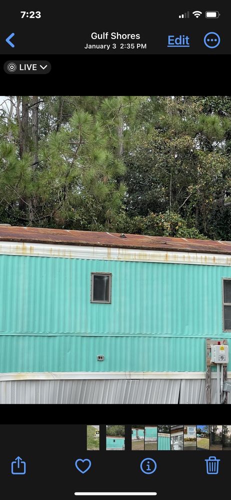 Slide of Island Roof Repair