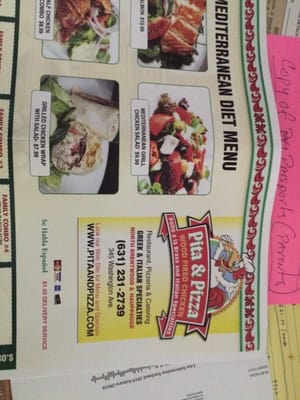 Menu photo 2 Pita & Pizza Central Islip, NY Menu photo 2 Pita & Pizza Central Islip, NY