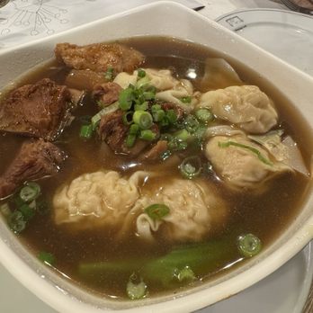 Arcadia Garden Cafe - Wonton and beef noodle soup - Chinese Near Me - Arcadia, California