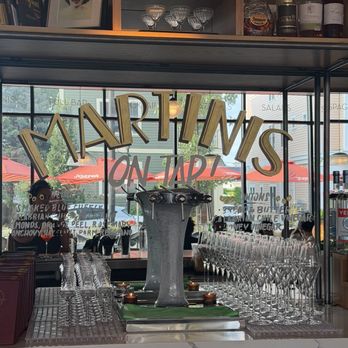 Josephine - Create your own martinis on tap station super cute - Italian Near Me - Somerville, Massachusetts