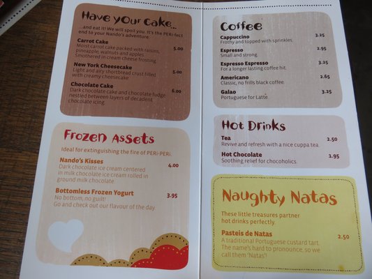 Menu photo 7 Nando's Peri-Peri Ottawa, ON Menu photo 7 Nando's Peri-Peri Ottawa, ON