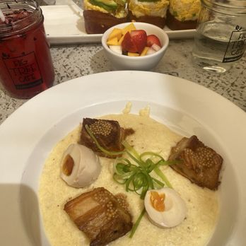 Fig Tree Cafe - Crispy Pork Belly & Grits - Sandwiches Near Me - Pacific Beach, California