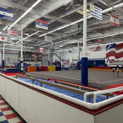 Azarian U S Gymnastics Training Center - Low balance beams for level 1