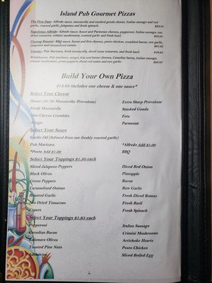Menu photo 8 The Island Pub Douglas, AK Menu photo 8 The Island Pub Douglas, AK