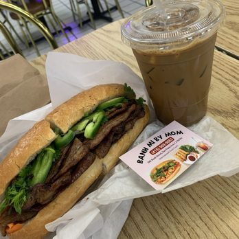 Banh Mi By Mom - Grilled Pork Bahn Mi w/ Vietnamese Iced Coffee! - Vietnamese Near Me - San Francisco, California Banh Mi By Mom - Grilled Pork Bahn Mi w/ Vietnamese Iced Coffee! - Vietnamese Near Me - San Francisco, California