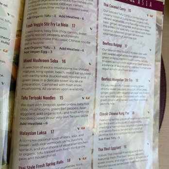 The Red Dot Vegetarian Kitchen - Menu - Vegetarian Near Me - Frazier Park, California