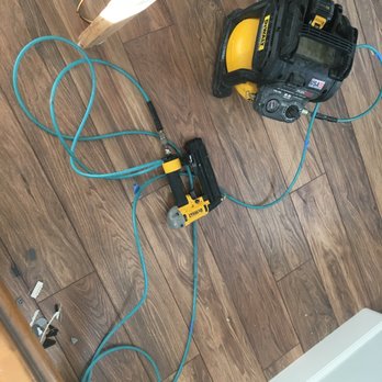 Brighten Flooring - the nail gun that was left out loaded in reach of my 3 children - Flooring Near Me - San Diego, California